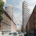 Проект небоскребов Norra Tornen в Стокгольме