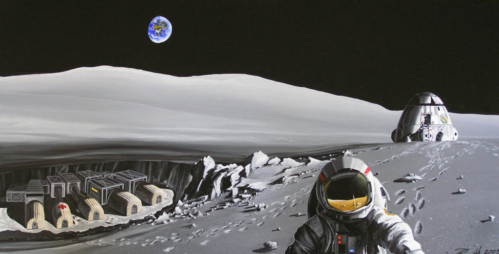 Новый план NASA: высадка на Луну в 2021 году, база – в 2031-м – иллюстрация к материалу на Naked Science
