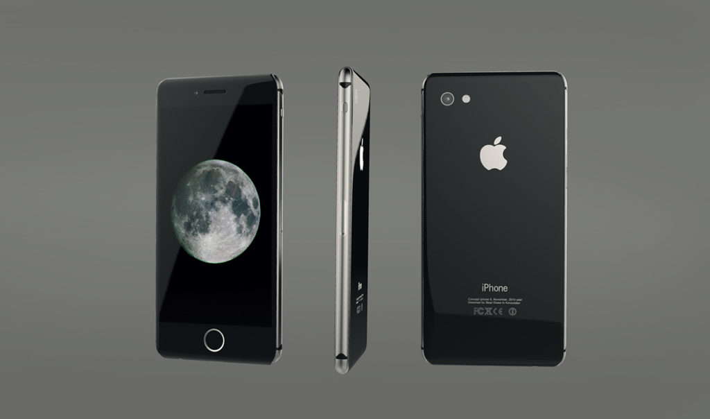 Концепт iPhone 8 от бишкекского дизайнера – иллюстрация к материалу на Naked Science
