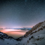 Ночное небо Швейцарии в пейзажах Дэвида Кэплана