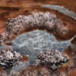 На Марсе найдены следы ледяного озера