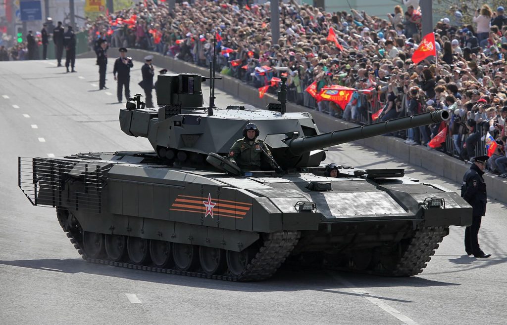 Танк Т-14 на базе «Арматы» получит новую 152-мм пушку – иллюстрация к материалу на Naked Science