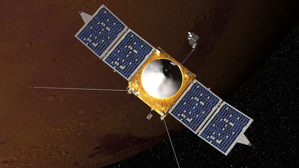 Несмотря на кризис, NASA запустит зонд Maven – иллюстрация к материалу на Naked Science