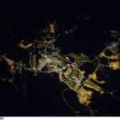 Brasilia, Brazil at Night (NASA, International Space Station, 010811)