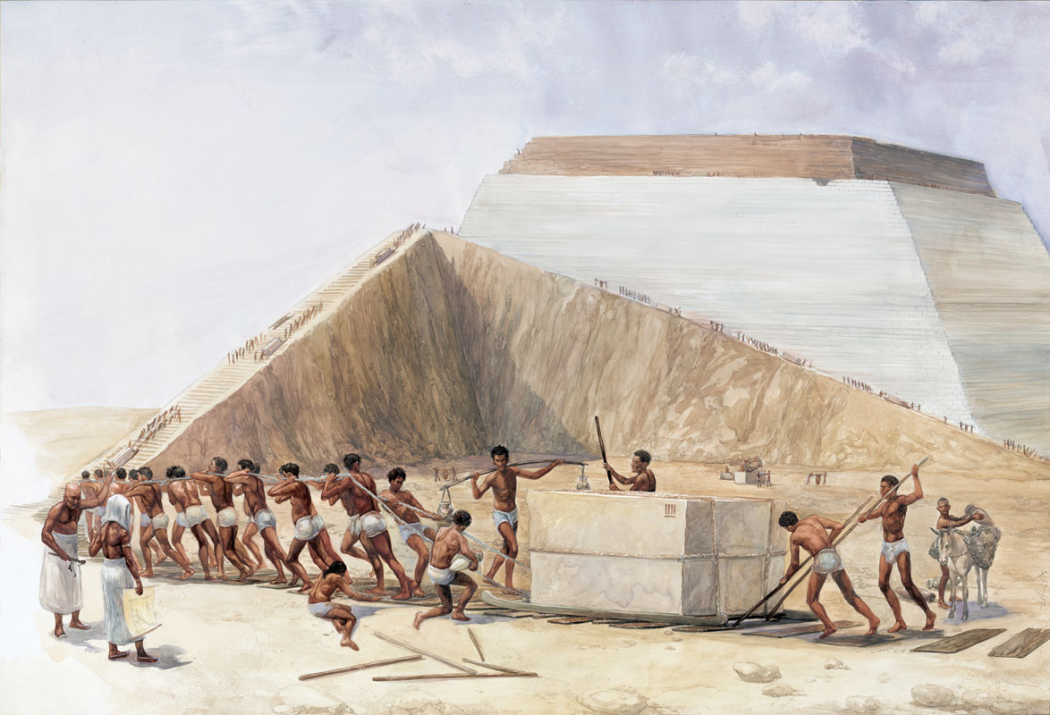 Строители пирамид древнего Египта