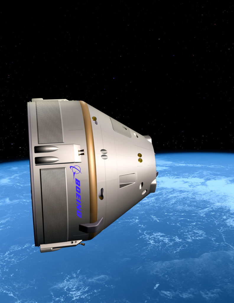 Boeing разрабатывает новый пилотируемый корабль CST-100 – иллюстрация к материалу на Naked Science