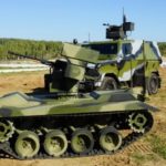 Впервые показан новейший российский боевой робот «Нерехта»