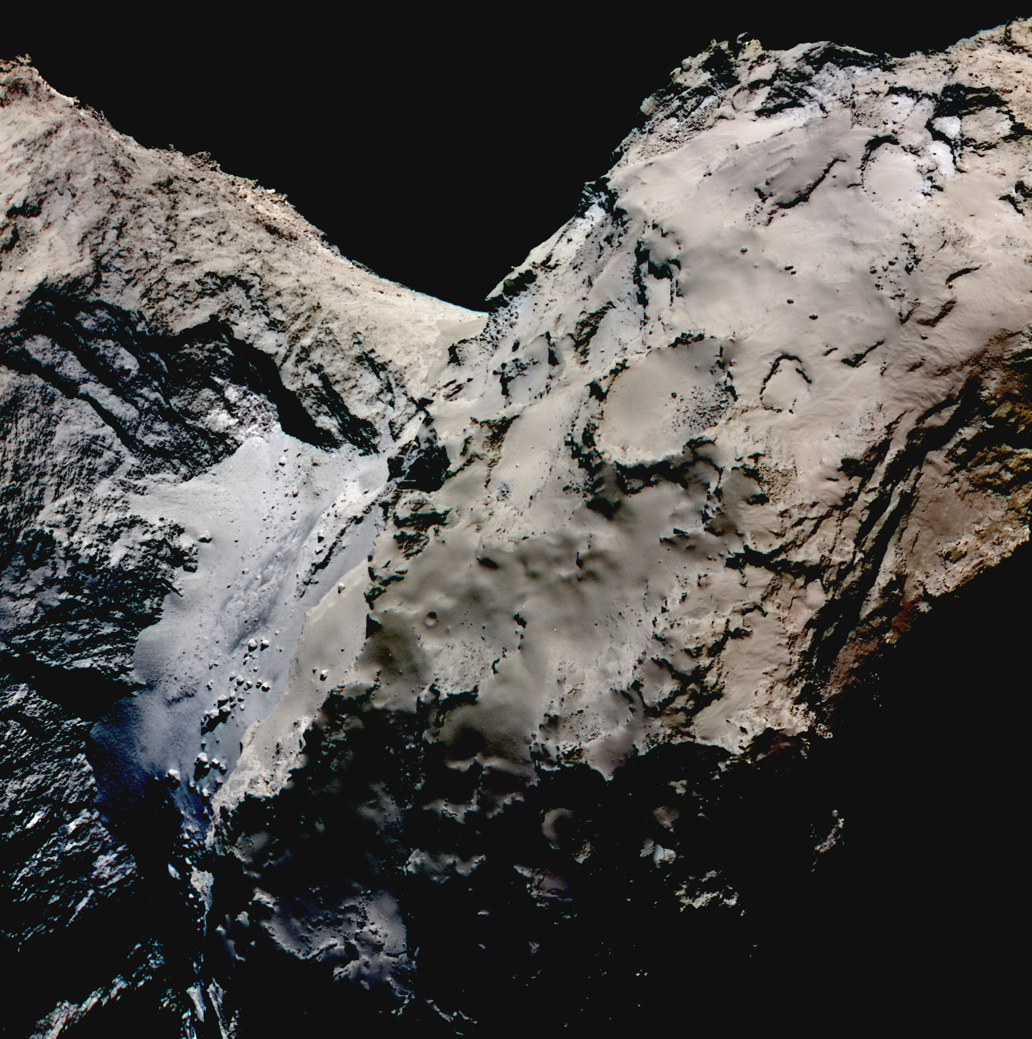ESA_Rosetta_OSIRIS_reflectivity