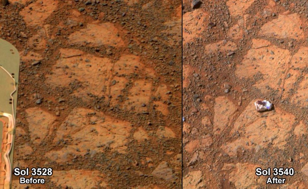 На NASA подали в суд, требуя исследовать странный камень на Марсе – иллюстрация к материалу на Naked Science