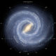 Размер нашей галактики оказался в 10 раз больше предполагаемого