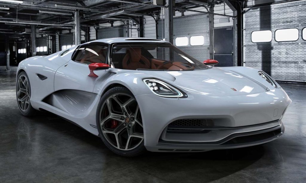 Суперкар Porsche от авторов моделей для «Матрицы» и «Трансформеров» – иллюстрация к материалу на Naked Science