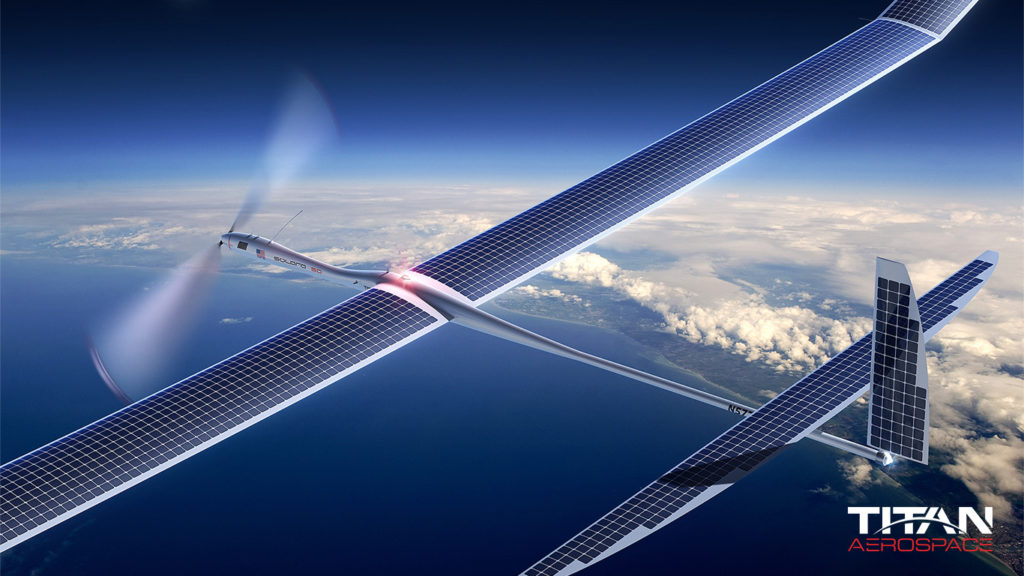Facebook может купить производителя дронов Titan Aerospace – иллюстрация к материалу на Naked Science