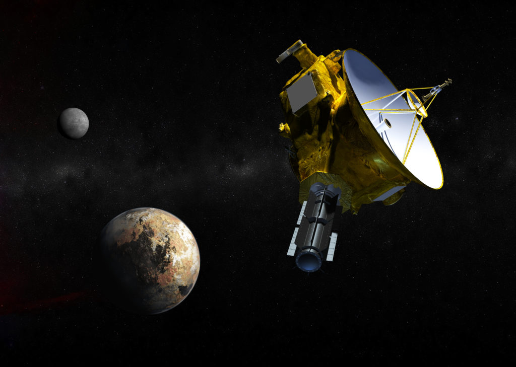 На приближающемся к Плутону зонде New Horizons начались сбои – иллюстрация к материалу на Naked Science