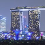 Гиперлапс: ночной Сингапур