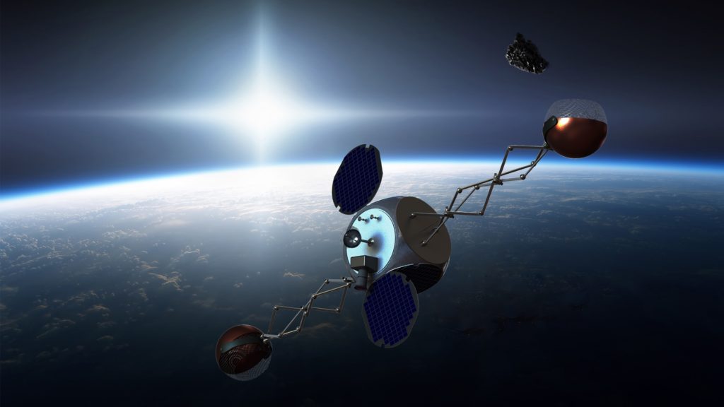 Sling-Sat_removing_space_debris