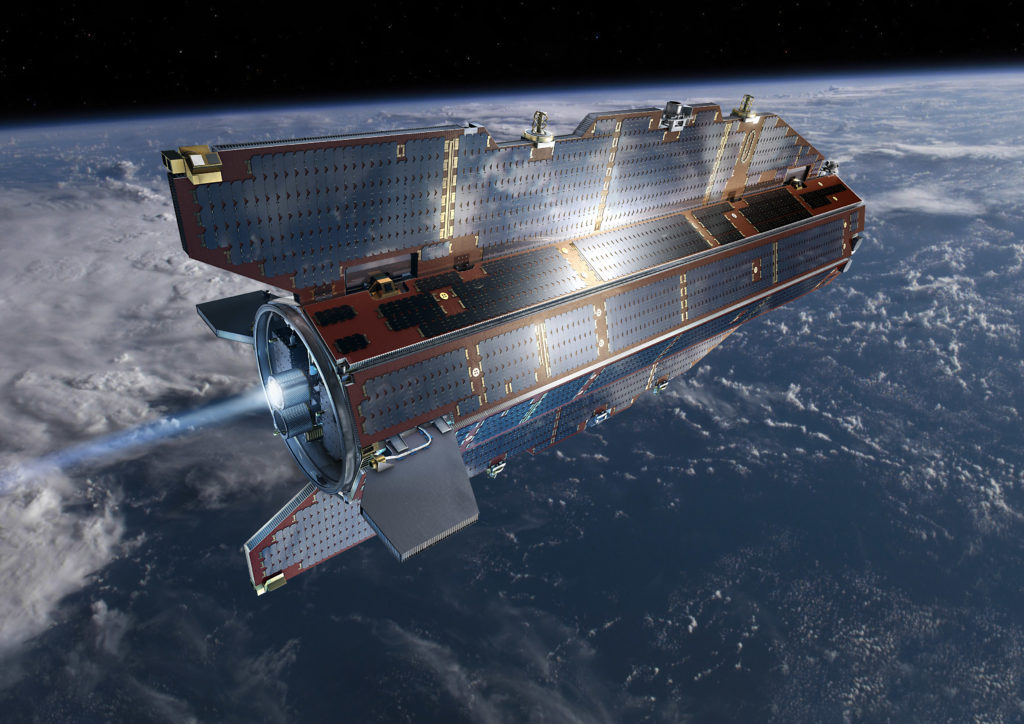 На Землю обрушится спутник GOCE – иллюстрация к материалу на Naked Science