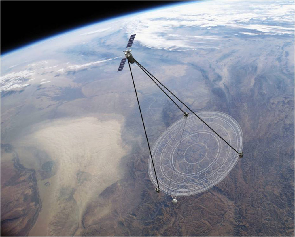 DARPA разрабатывает гигантский складывающийся телескоп – иллюстрация к материалу на Naked Science