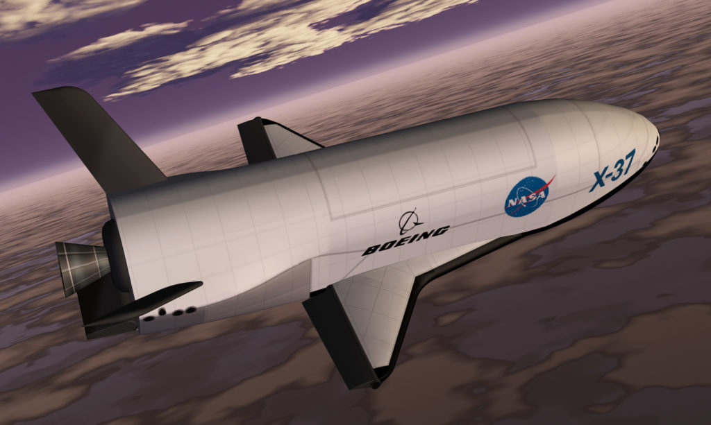 США запустили секретный мини-шаттл X-37В – иллюстрация к материалу на Naked Science