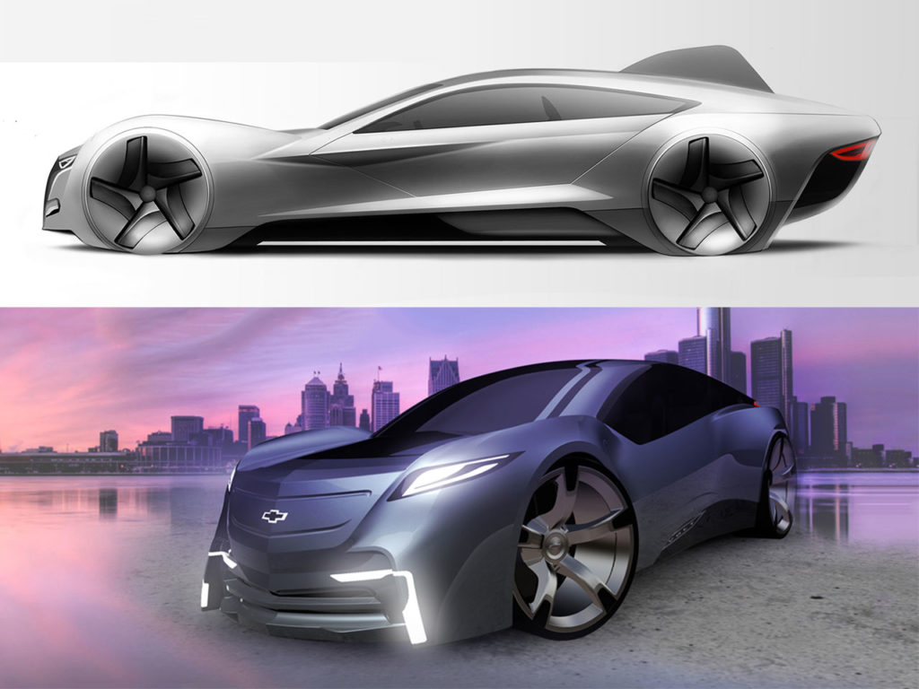 Концепт Chevrolet Volt 2025 – иллюстрация к материалу на Naked Science