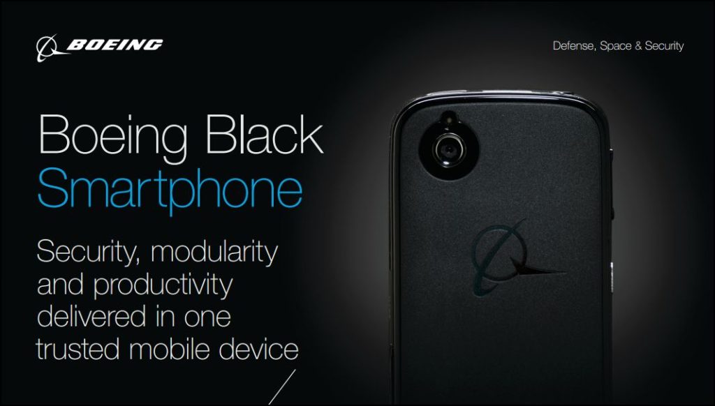 Boeing Black – «самоуничтожающийся» смартфон для спецслужб – иллюстрация к материалу на Naked Science