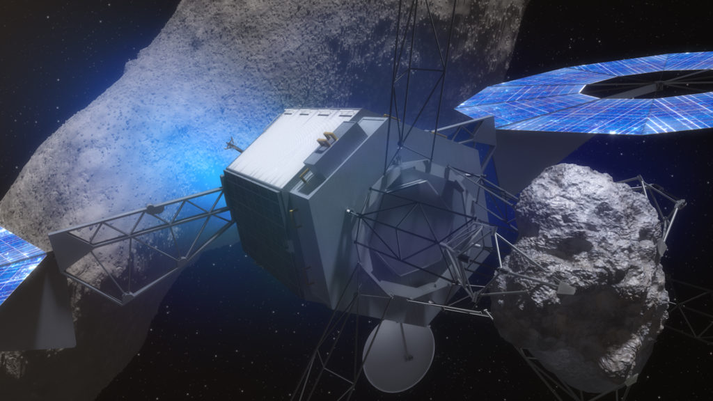 NASA выбирает, на какой астероид высадиться – иллюстрация к материалу на Naked Science