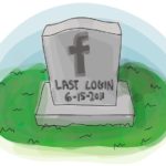 Страничка в Facebook станет могильным камнем