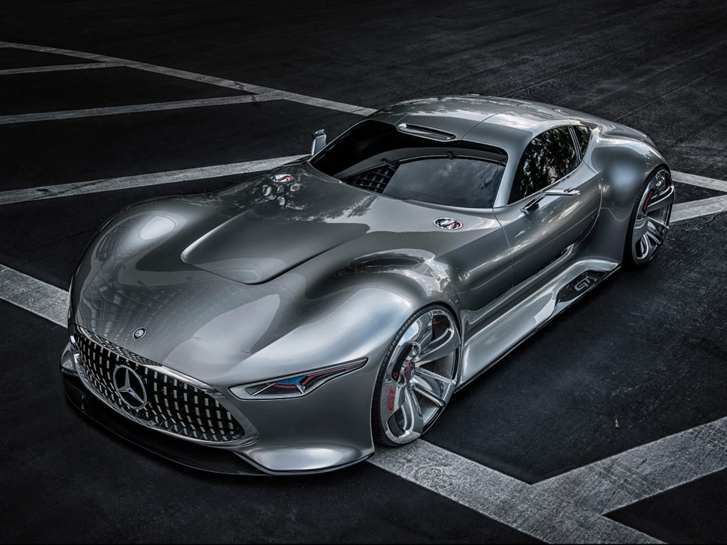 Виртуальный концепт-кар Mercedes-Benz AMG Vision Gran Turismo – иллюстрация к материалу на Naked Science