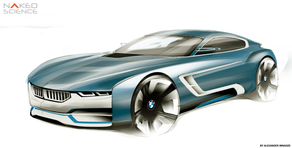 Концепт-арт BMW M.I.Z. – иллюстрация к материалу на Naked Science