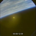 Видео возвращения космического корабля «Орион» от первого лица