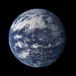 Отдаляющаяся Земля «глазами» космического аппарата «Мессенджер»