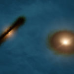 Вокруг двойной звезды обнаружены странные протопланетные диски