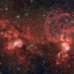 Получены новые снимки областей активного звездообразования в нашей галактике