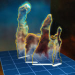 Знаменитые «Столпы Творения» в Туманности Орел — теперь в 3D!