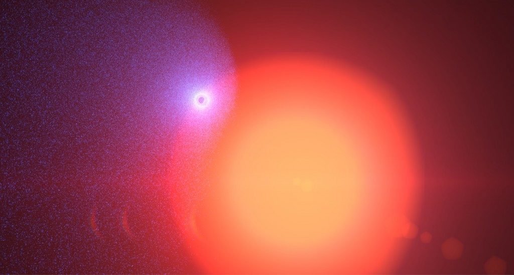 Телескоп Hubble наблюдает медленную гибель атмосферы у далекой и крупной планеты – иллюстрация к материалу на Naked Science