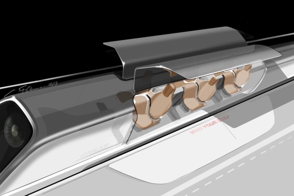 Новый вид транспорта Hyperloop может быть запущен уже в 2015 году – иллюстрация к материалу на Naked Science