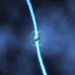 Астрономы измерили вращение пульсара