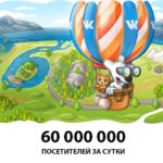 60 миллионов посетителей за сутки – новый рекорд «ВКонтакте»