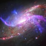 Ученые изучили распыляющуюся галактику