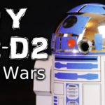Дроид R2-D2 из елочной игрушки и бумаги