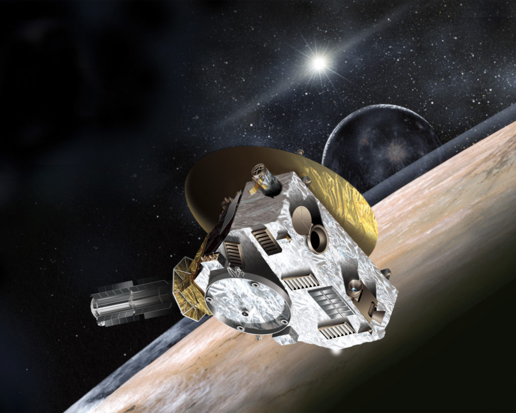 Космический аппарат NASA для изучения Плутона выведут из «спячки» – иллюстрация к материалу на Naked Science