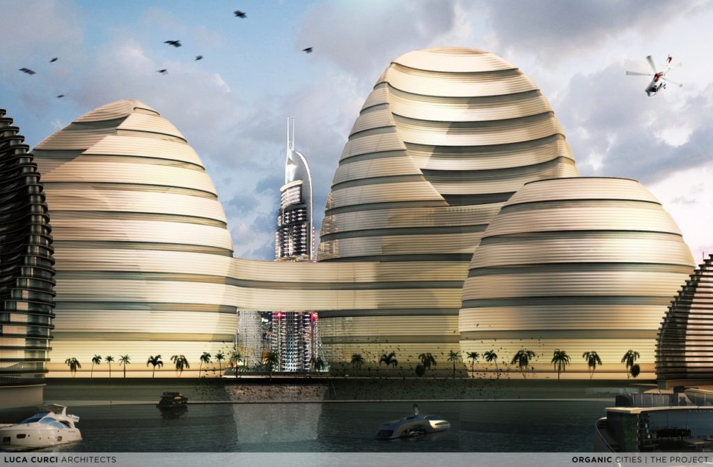 Органические города от Luca Curci Architects – иллюстрация к материалу на Naked Science