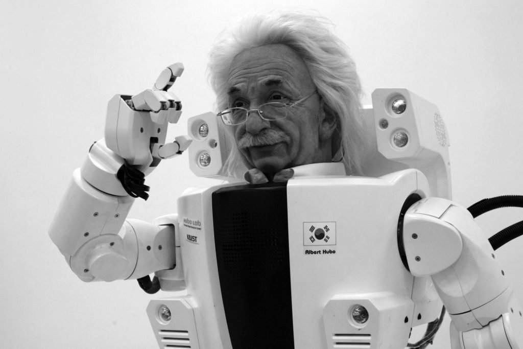 robot-einstein