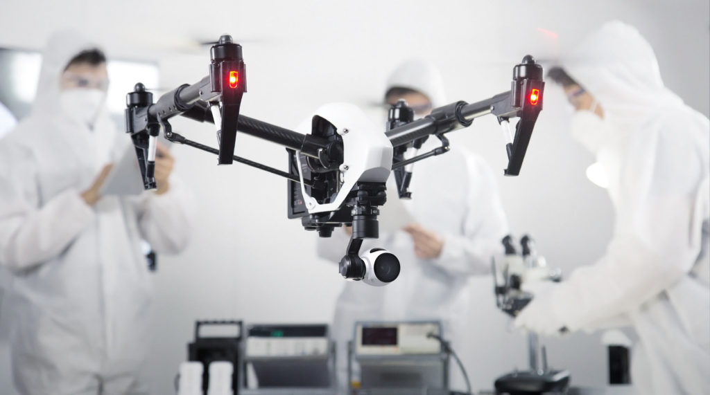 Анонсирован дрон-трансформер Inspire 1 – иллюстрация к материалу на Naked Science