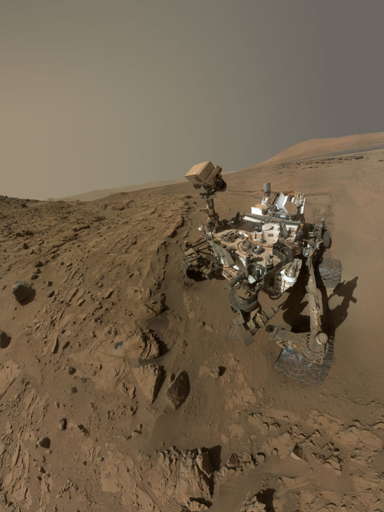 Марсоход Curiosity добрался до цели своего путешествия – иллюстрация к материалу на Naked Science