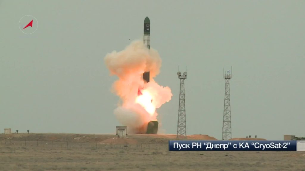 Запуск ракеты «Днепр» состоится в ночь с 19 на 20 июня – иллюстрация к материалу на Naked Science