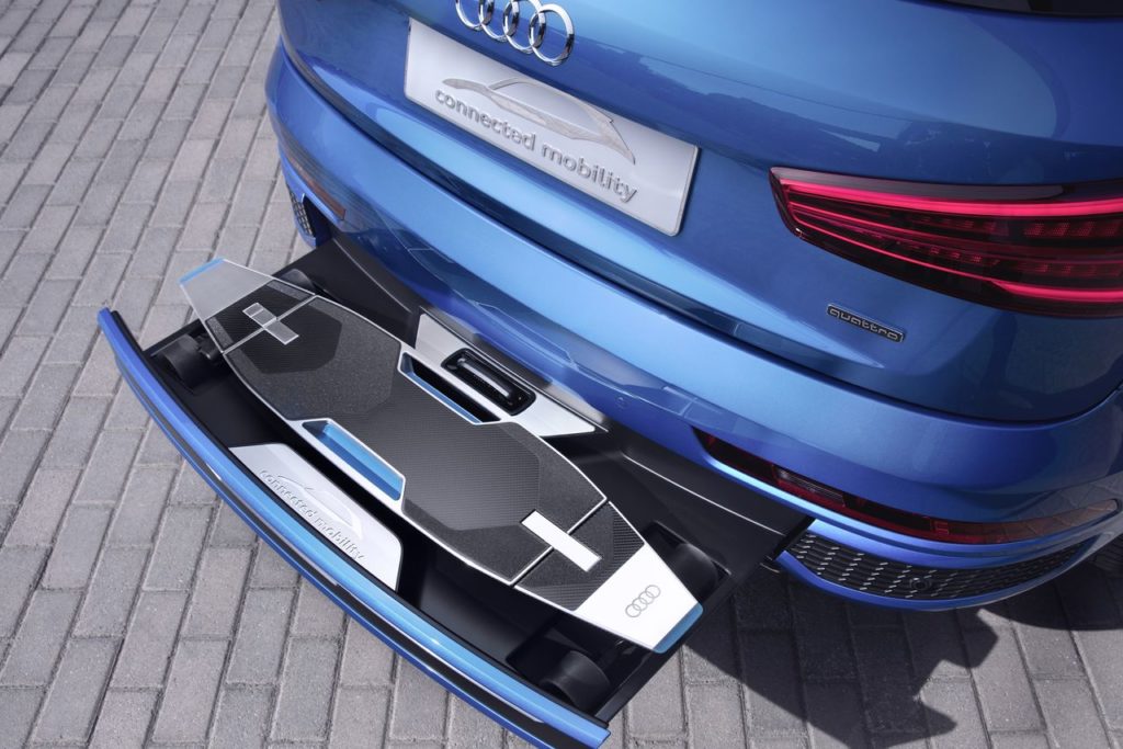 Электрический лонгборд от Audi – иллюстрация к материалу на Naked Science