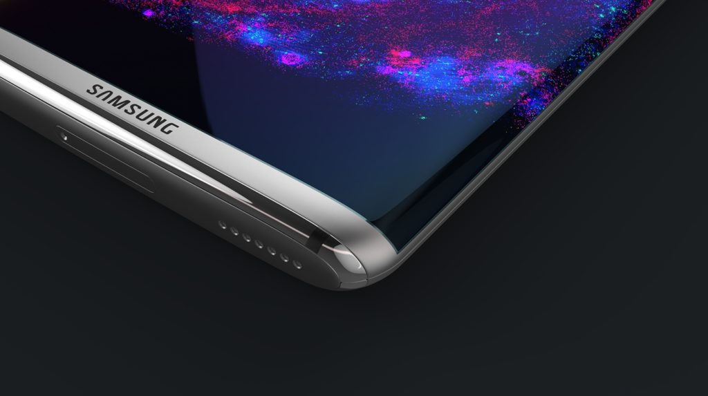 Концепт смартфона Samsung Galaxy S8 – иллюстрация к материалу на Naked Science