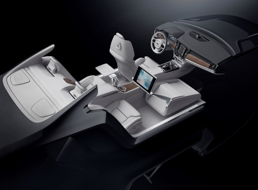 Концепт интерьера Volvo S90 Excellence – иллюстрация к материалу на Naked Science