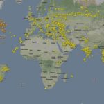 Позиции самолетов в реальном времени