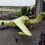 В России выкатили первый серийный модернизированный Бе-200ЧС